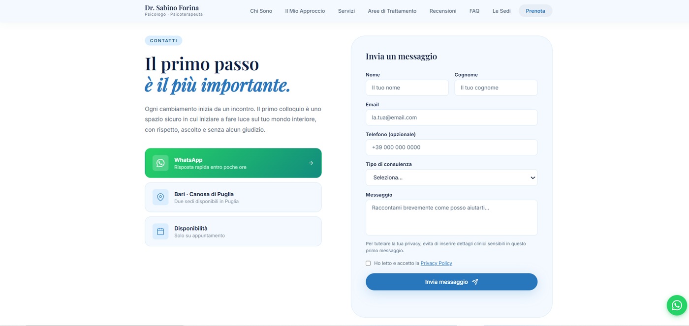 Dopo: Il contatto